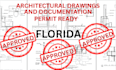 be civil structural architecture stamp for florida city permit