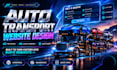 build a wordpress auto transport website and squarespace car shipping website