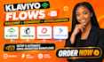 klaviyo flows campaign manager mailchimp newsletter convertkit activecampaign