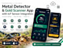 build a metal detector app, gold detector scanner app, iot app