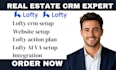 setup lofty crm website lofty idx landing page lofty newsletter lofty expert