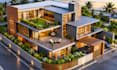 design or redesign your house exterior with modern architectural 3dvisualization