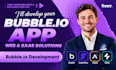 build scalable bubble io web app, saas mvp, no code app