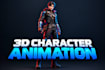 create 3d character animation, game animation and unreal engine animation