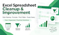 clean format and organize excel data with power query