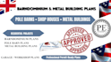 draw barndominium plans, pole barns, metals building plans and renderings