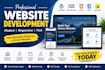 provides the website development