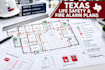 texas architectural life safety plan, fire alarm drawing, fire protection permit