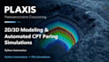 provide numerical soil structure modeling and automated cpt interpretation