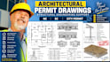 architectural permit drawing structural engineer nc sc city permit drawing plan