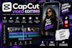 do editable custom capcut templates capcut video editing vlogs songs prom