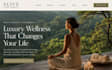 design squarespace yoga studio website class booking wellness website