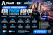 create professional esx fivem server with premium scripts