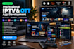 build a professional iptv app, web player, ott streaming app and smart TV