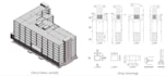 create structural elements of building site, raff foundation plan, concrete slab