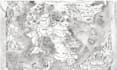 do hand drawn fantasy book map illustration cartography map novel board game map