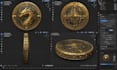 sculpt custom 3d coins, challenge coins and medallions