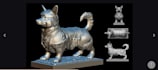 create 3d dog model