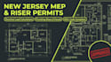 design new jersey permit mep drawings electrical load calculations riser diagram