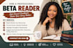 beta read your novel and provide detailed inline feedback and critique