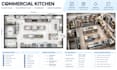design commercial kitchen layout with restaurant layout and equipment layout