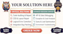 fix bugs, styling errors, and code issues in your website