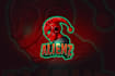 design a badass alien character logo