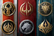 paint a custom fantasy faction crest illustration professionally