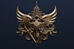 create a custom fantasy faction crest illustration