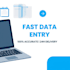 do your data entry work by typing from image