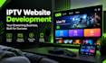 create iptv website with professional design SEO optimized