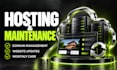 manage your hosting domain and monthly website maintenance