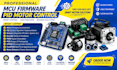 do mcu firmware pid motor control, sensors encoder pwm pcb stm32 freertos driver