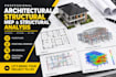 draw architectural structural engineering mep, structural analysis