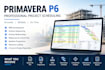 create a professional primavera p6 project schedule