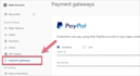 setup paypal payment gateway