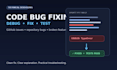 fix github issues, debug code and troubleshoot your project