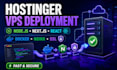 deploy your nodejs nextjs or react app on hostinger vps