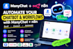build ai automation agents using n8n and manychat