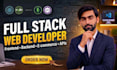 develop a custom full stack web app using react node js and mongodb
