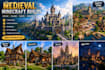 build custom medieval minecraft castles, villages and kingdoms