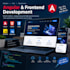 develop a responsive angular website or web application