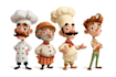 illustrate retro cartoon vintage character mascot