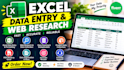 ecommerce product data collection entry web scraping to excel