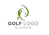 design a modern golf logo