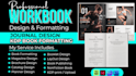 do digital workbook design workbook formatting printable workbook canva workbook