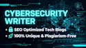 write professional cybersecurity articles and tech blogs