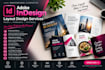 create professional adobe indesign layouts