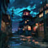 create a beautiful anime background illustration