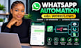 build n8n whatsapp automation, whatsapp chatbot and whatsapp API workflows